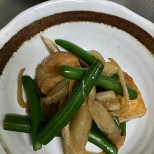 ごぼうとがんもの煮物